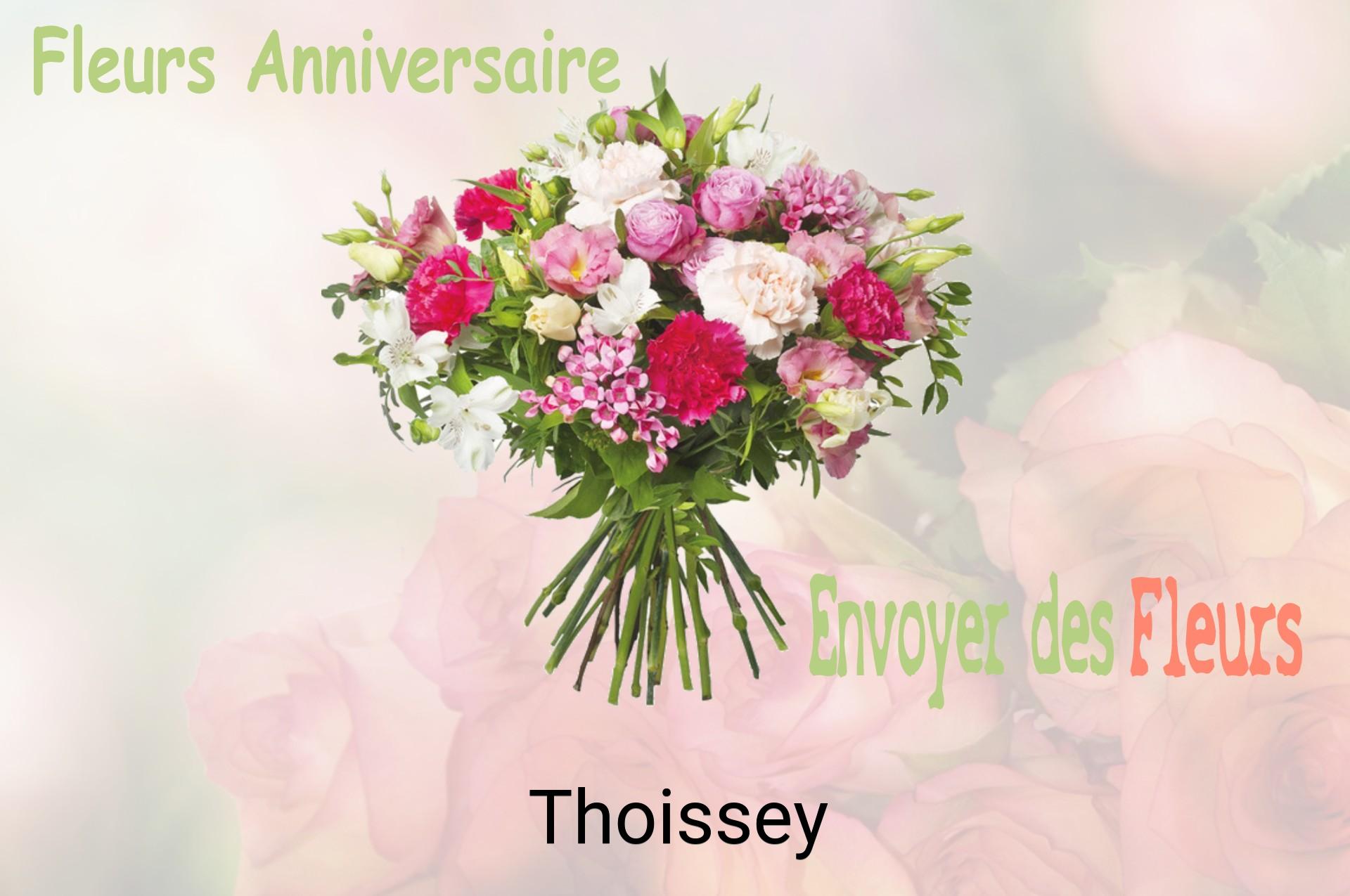Bouquet de fleurs d’anniversaire livré à Thoissey