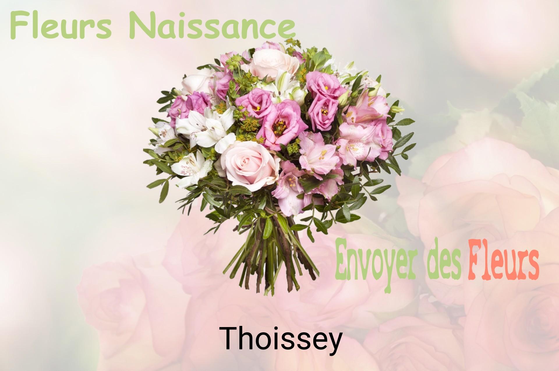 Bouquet de fleurs de naissance livré à Thoissey